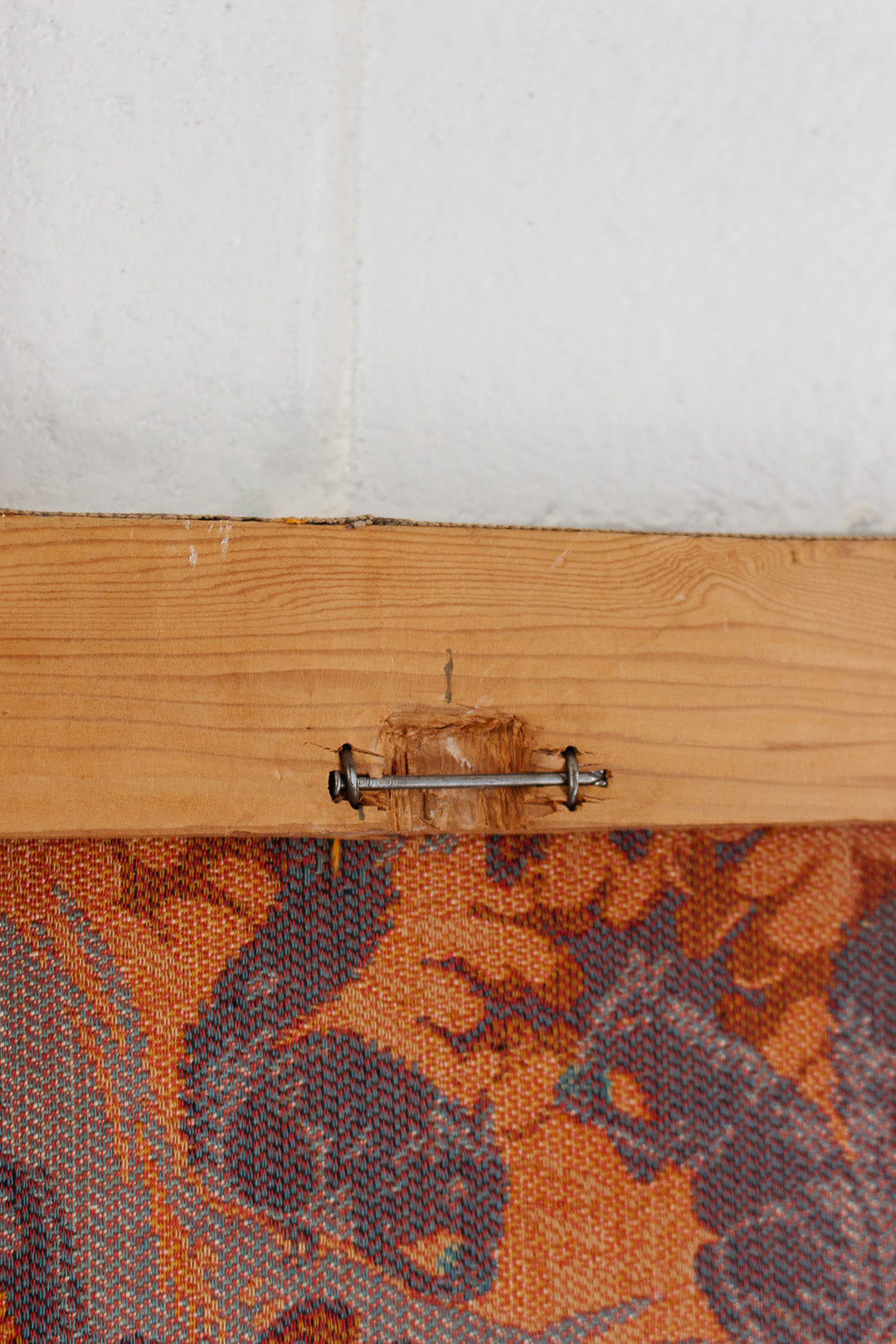 vintage french jacquard tapestry