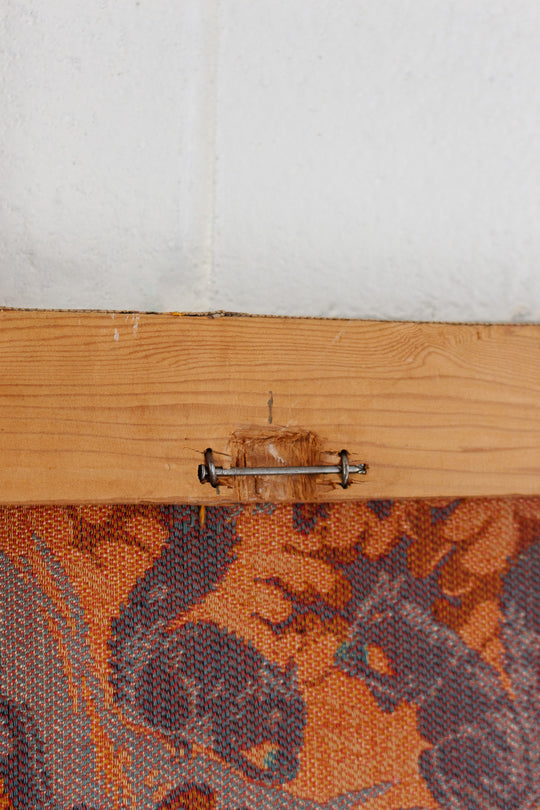 vintage french jacquard tapestry