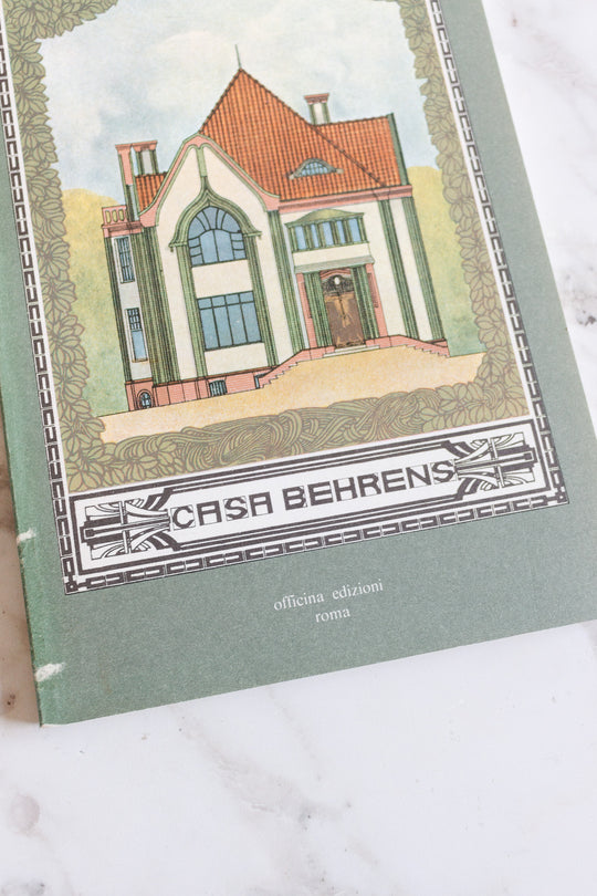 vintage architecture book, “Casa Behrens”