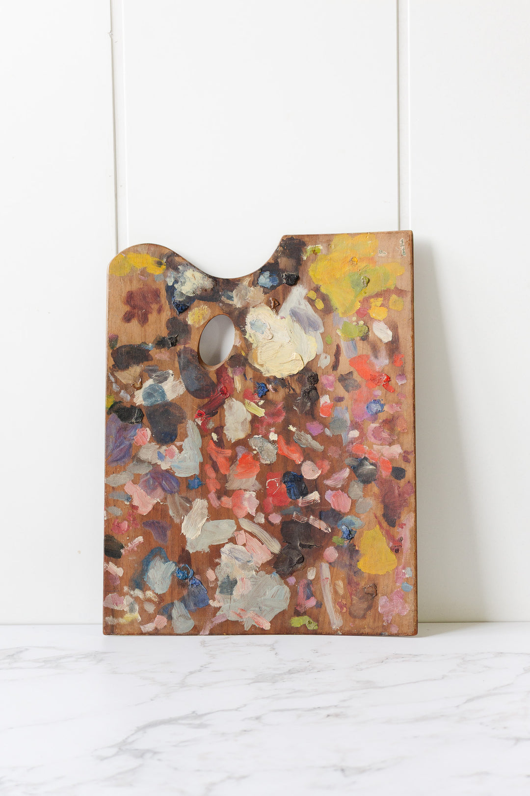 vintage french artist's painter's palette