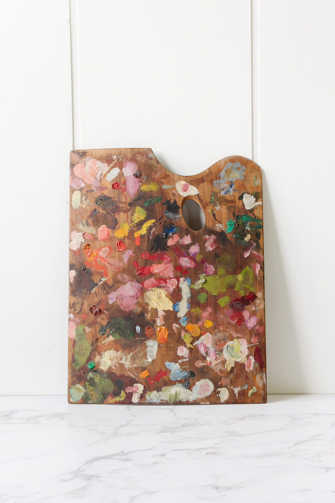 vintage french artist's painter's palette