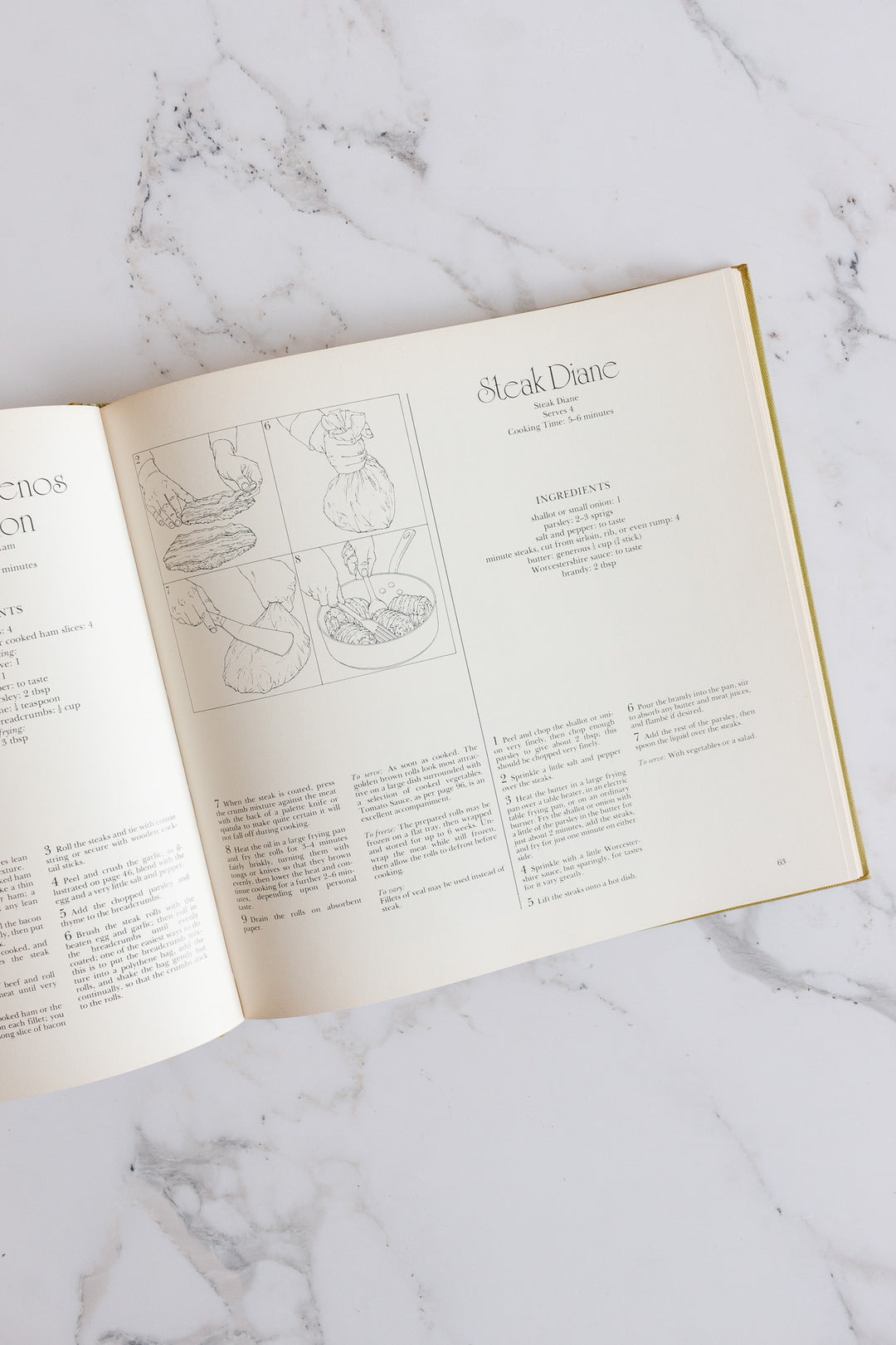 the epicure's book of steak and beef dishes