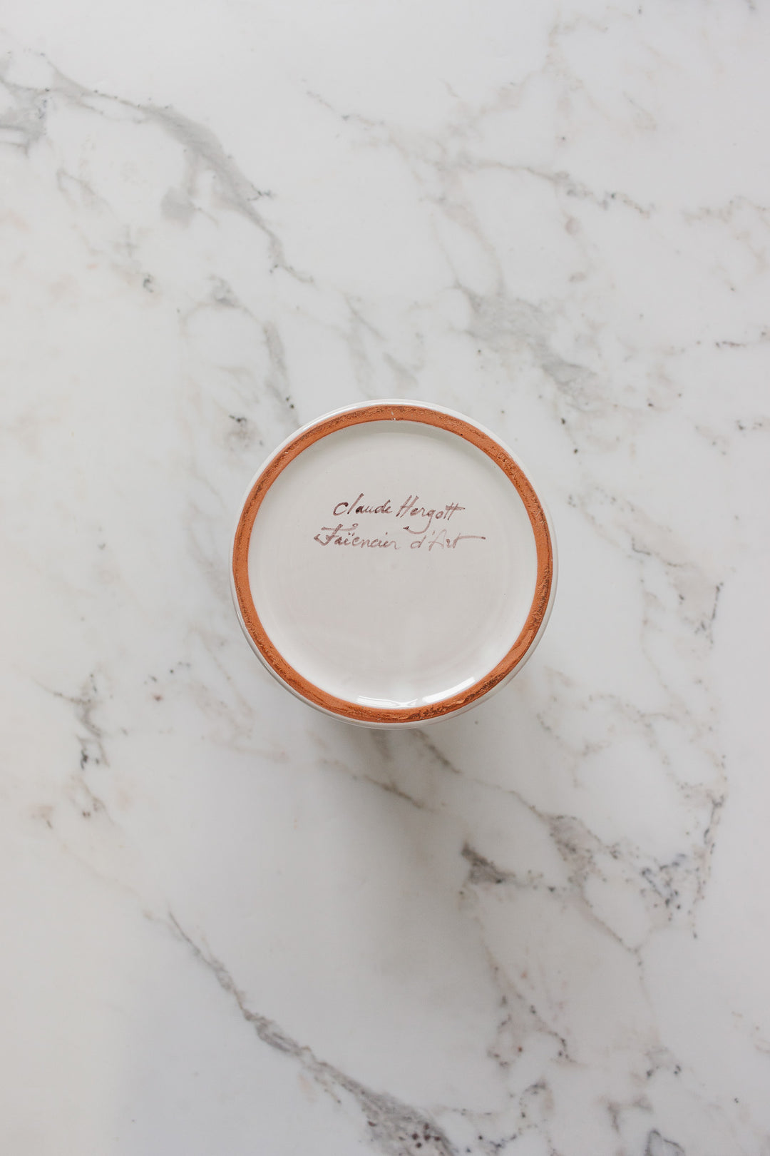 antique french "lourie" apothecary jar