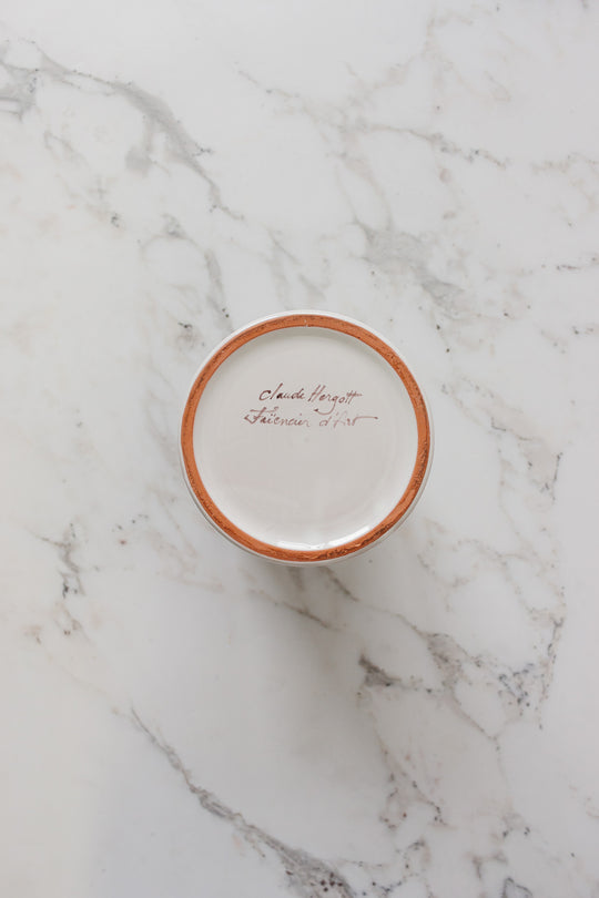 antique french "lourie" apothecary jar