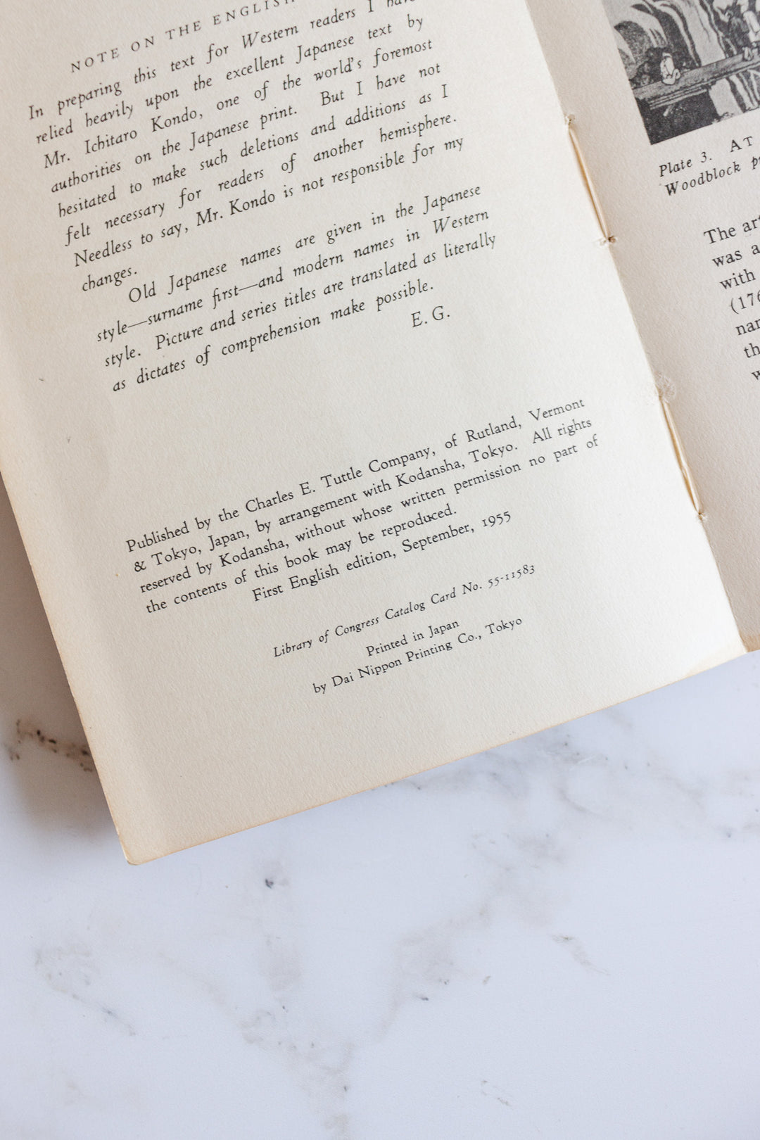 vintage art book, “Katsushika Hokusai Kodansha Library Of Japanese Art, No 1”