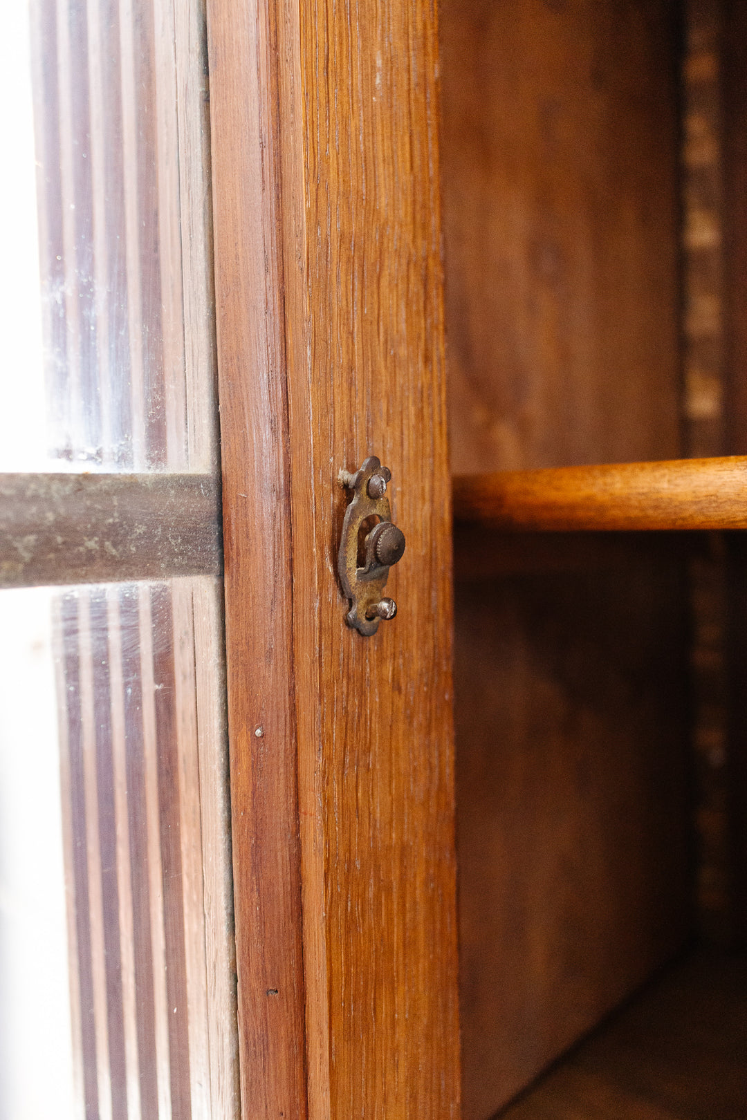 turn of the century French carved oak Louis XVI bookshelf