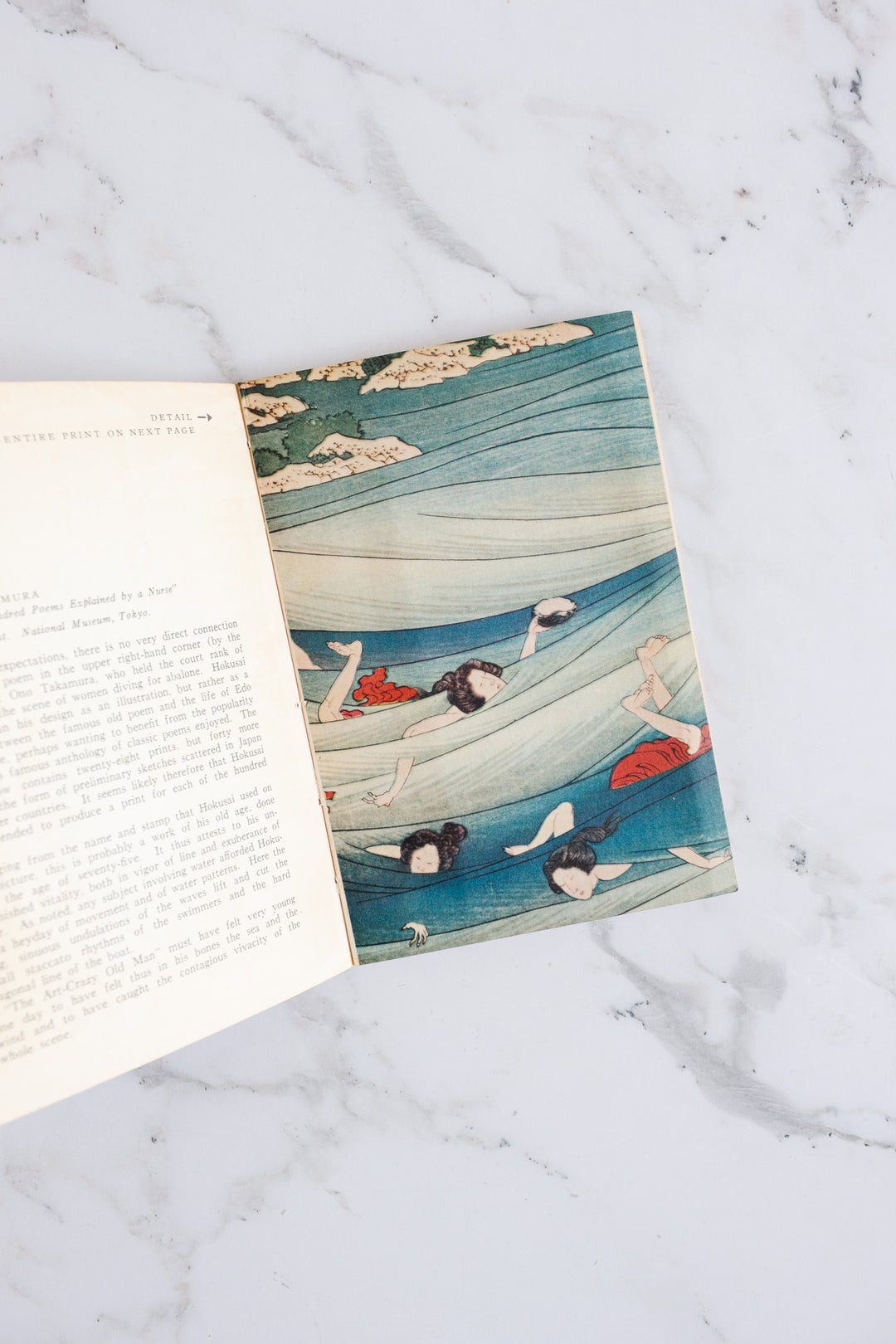 vintage art book, “Katsushika Hokusai Kodansha Library Of Japanese Art, No 1”