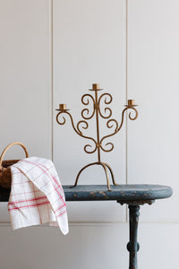vintage french candleabra