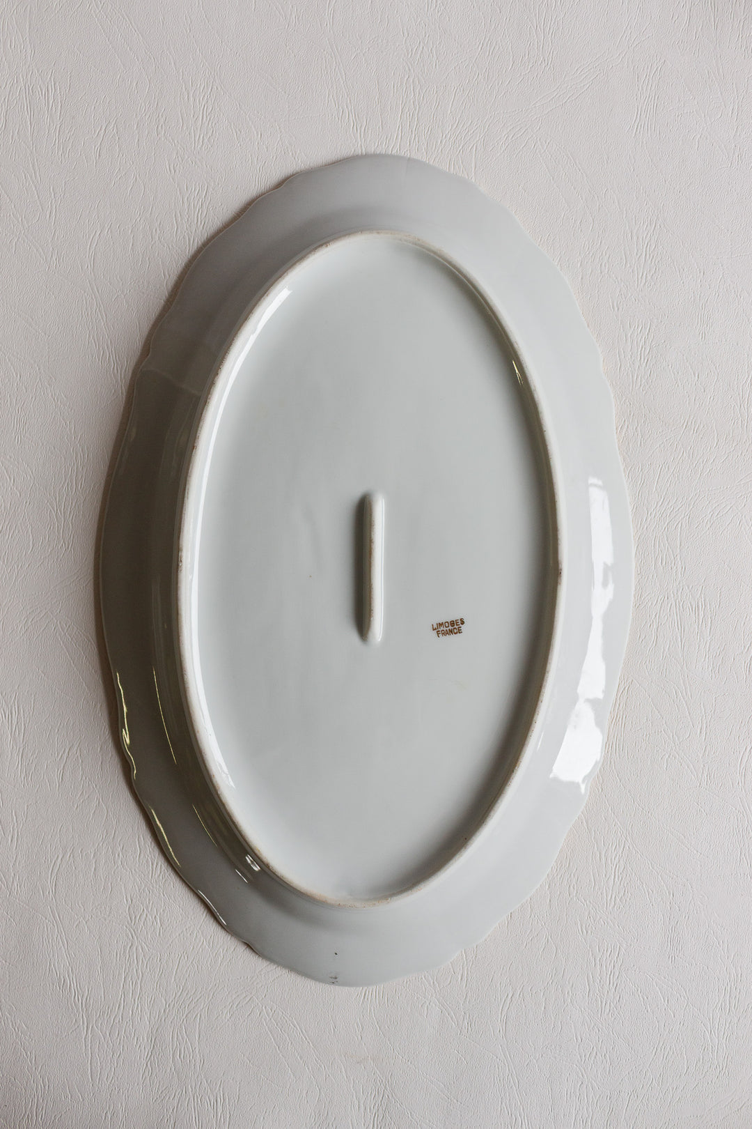 1930s french limoges oval fish platter