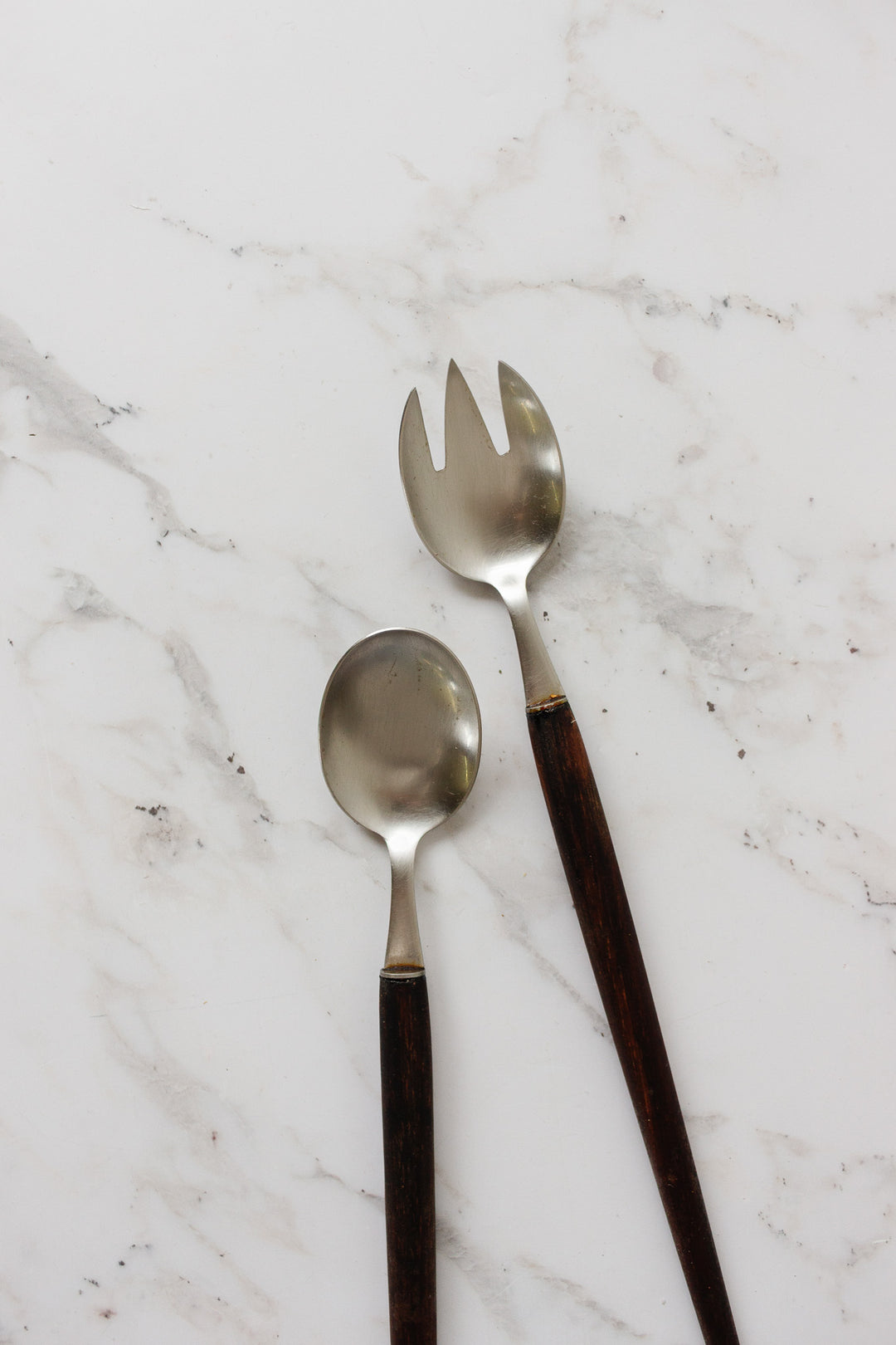 midcentury german salad serving set