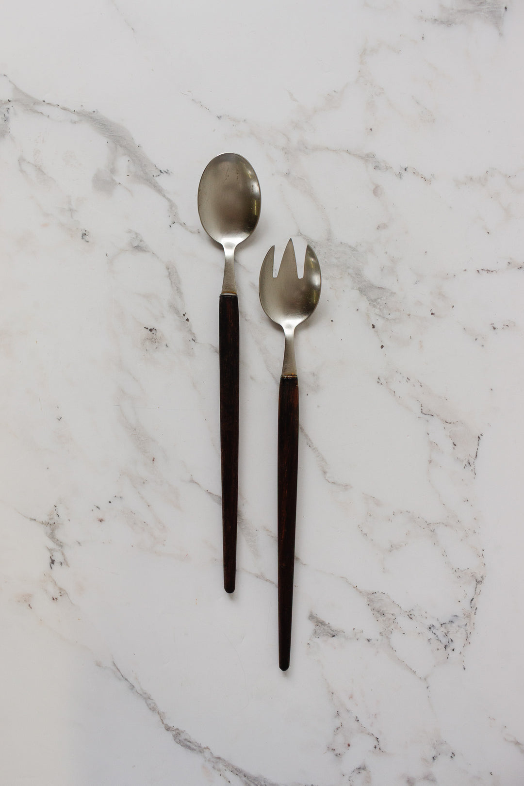 midcentury german salad serving set