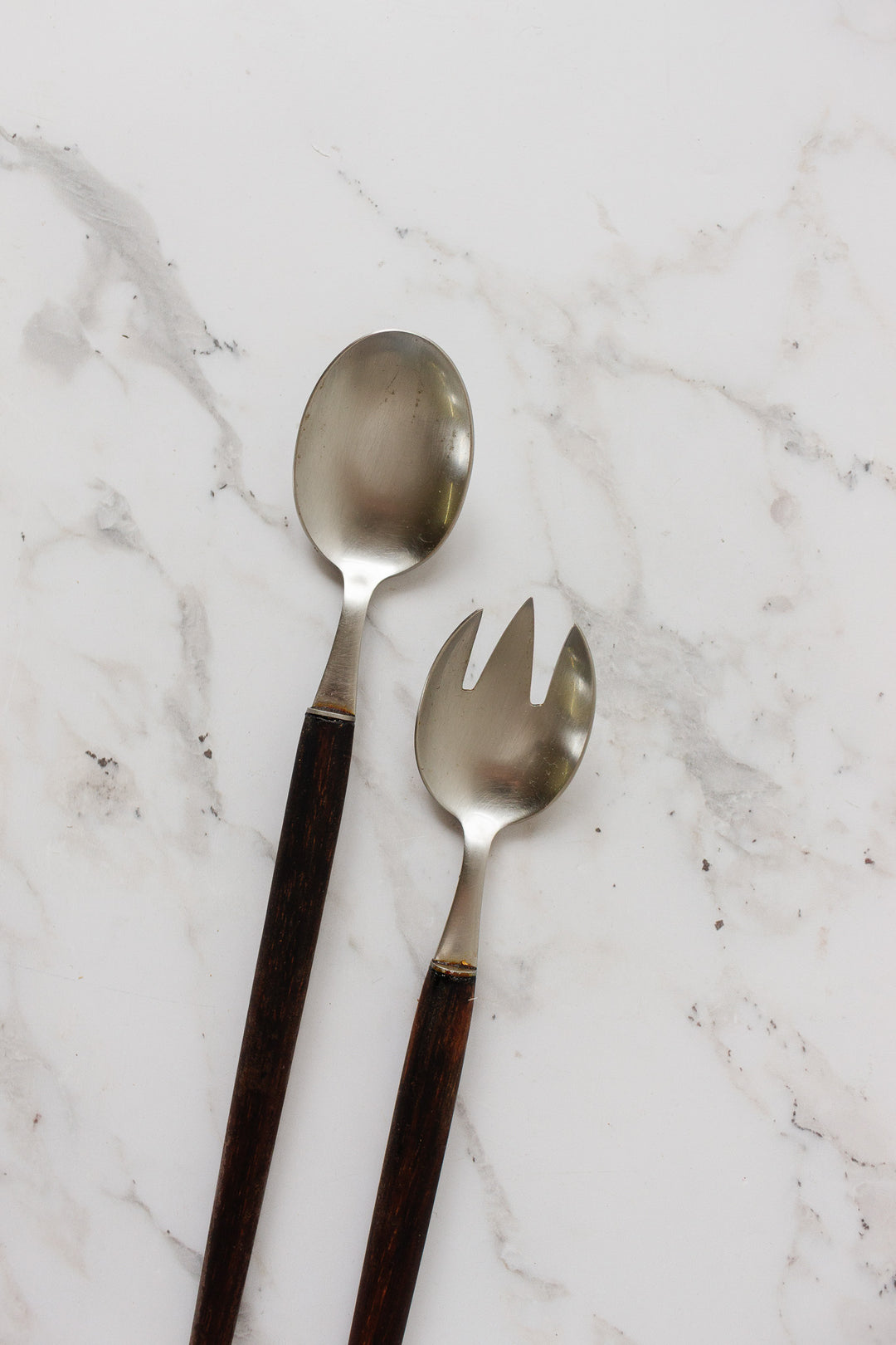 midcentury german salad serving set