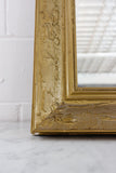 19th century grand Louis Philippe mirror with cornice top