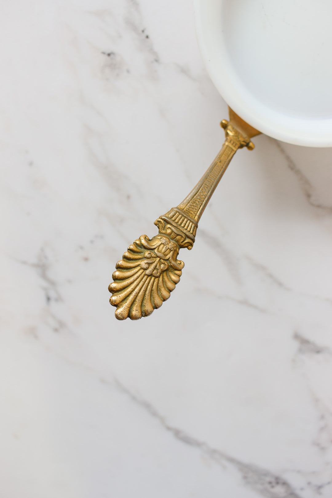 antique french bronze and "bulle de savon" opaline dish