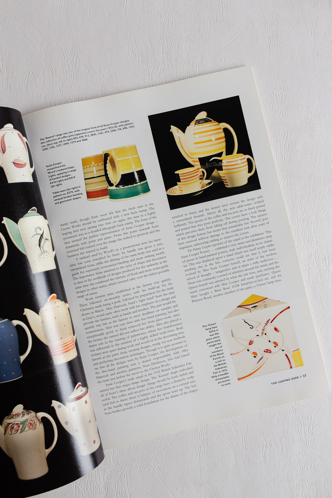 susie cooper: an elegant affair vintage book
