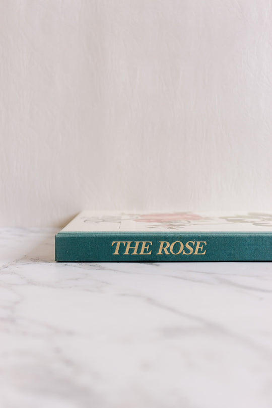 the rose vintage coffee table book