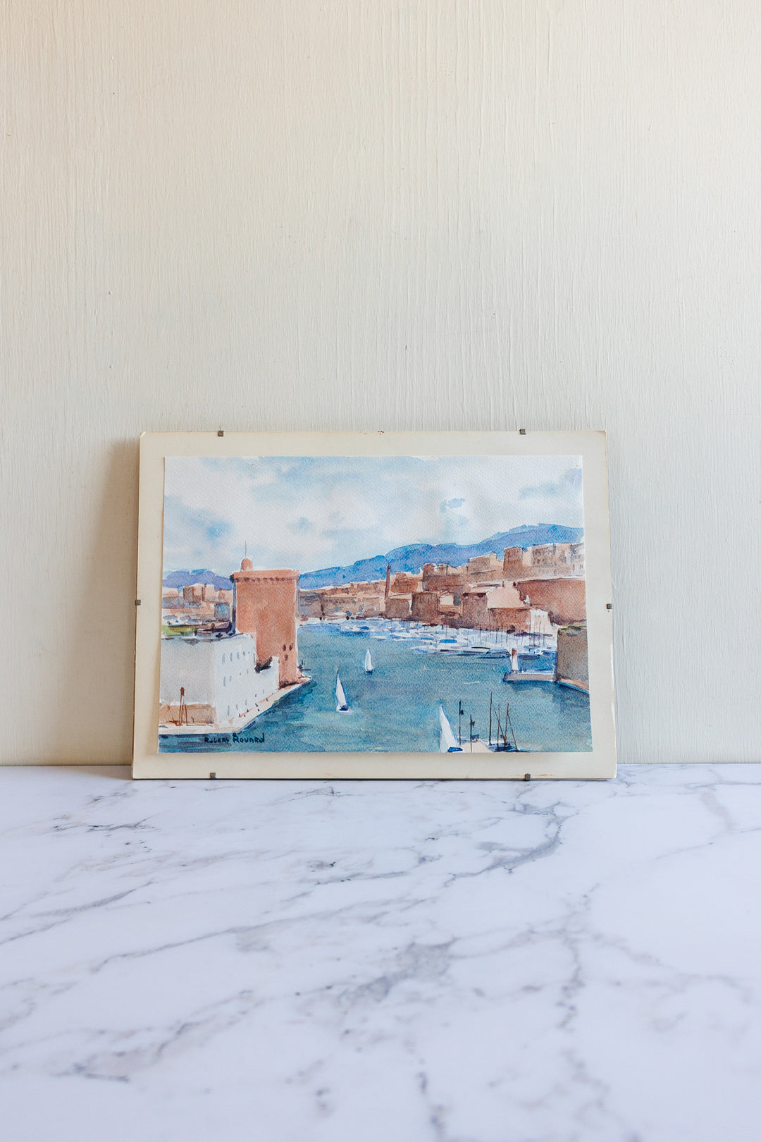 bateaux en aquarelle