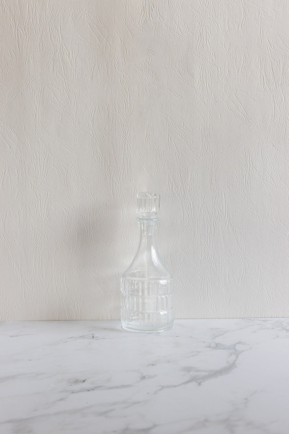vintage french cut glass decanter