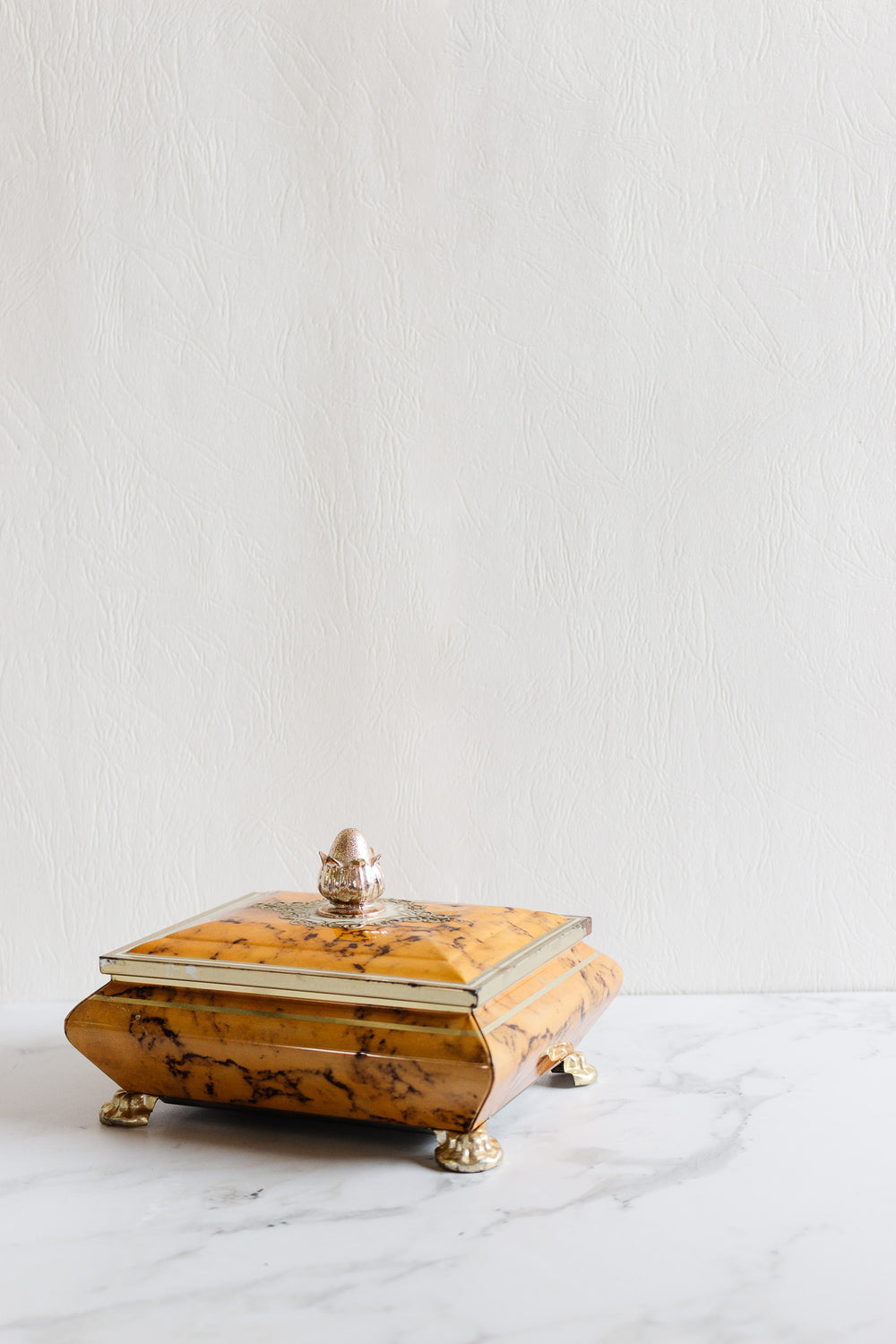 vintage blue bird confectionery tin box