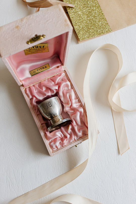 vintage french cadeau boxed coquetier