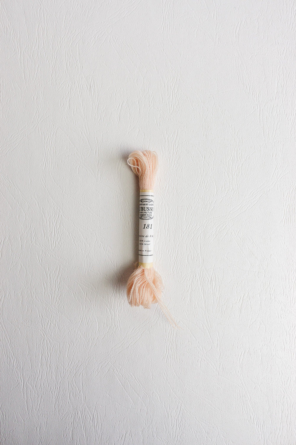 skeins of 100% wool embroidery thread by Robert Four France