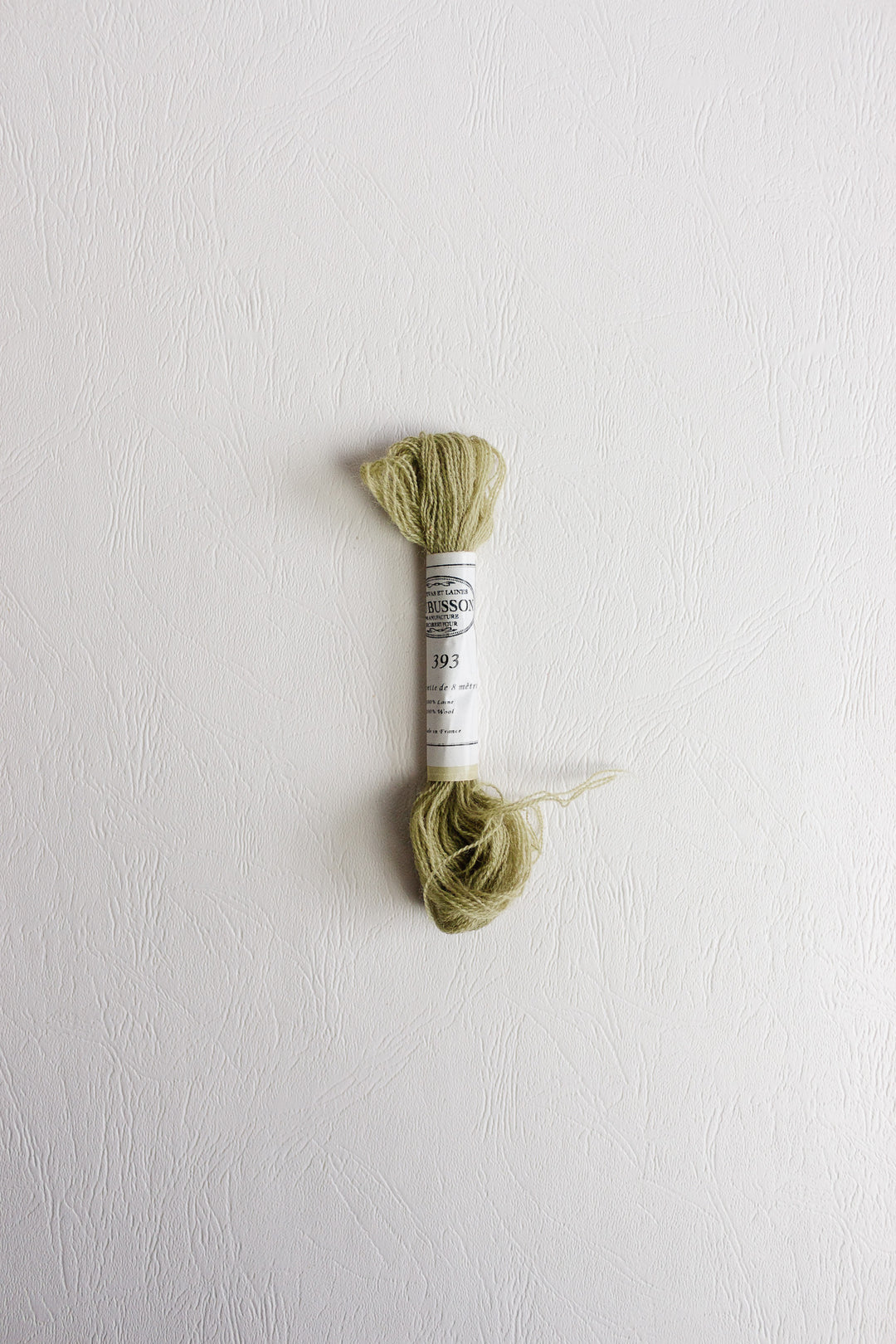 skeins of 100% wool embroidery thread by Robert Four France