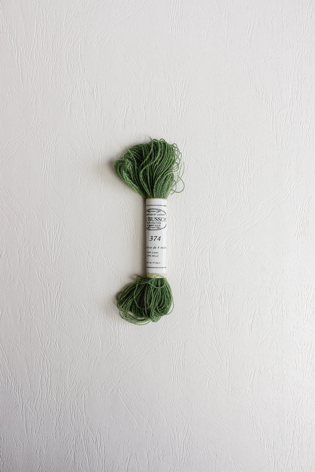 skeins of 100% wool embroidery thread by Robert Four France