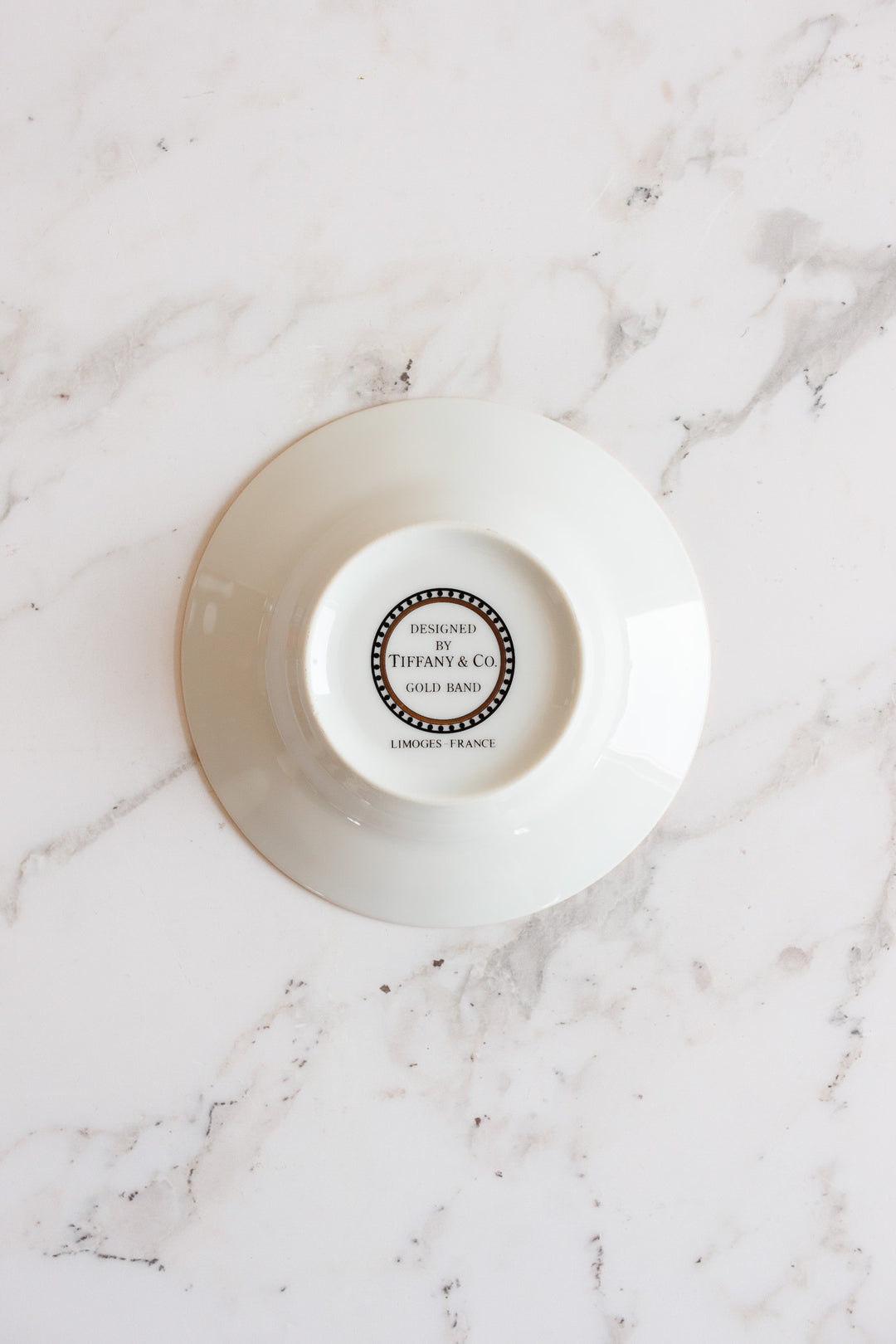 rare vintage tiffany and co. x limoges set of 6 cups and saucers