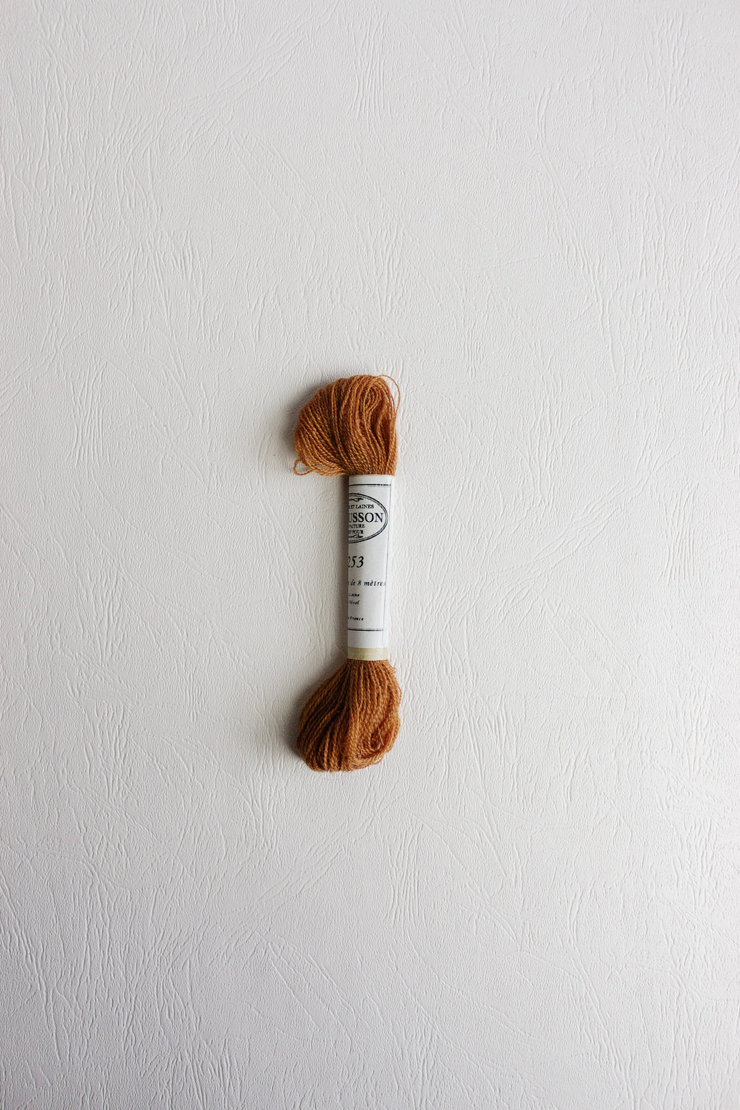 skeins of 100% wool embroidery thread by Robert Four France