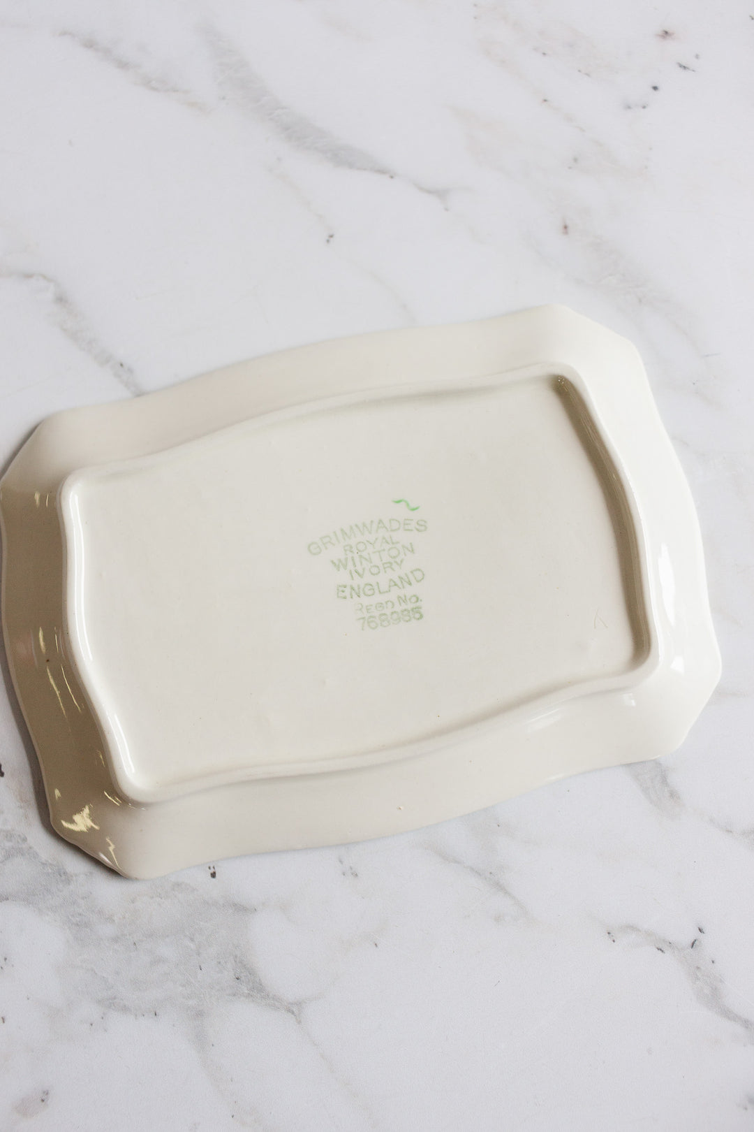 royal winton grimwades hand painted butter dish