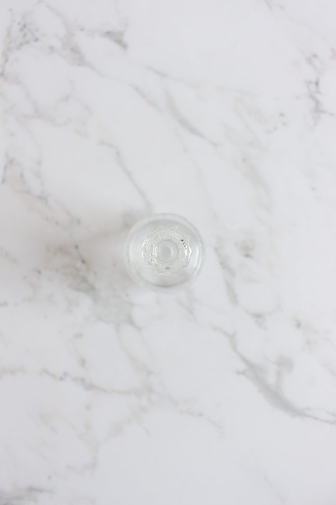 vintage french cut glass decanter