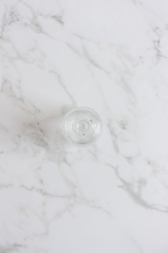 vintage french cut glass decanter
