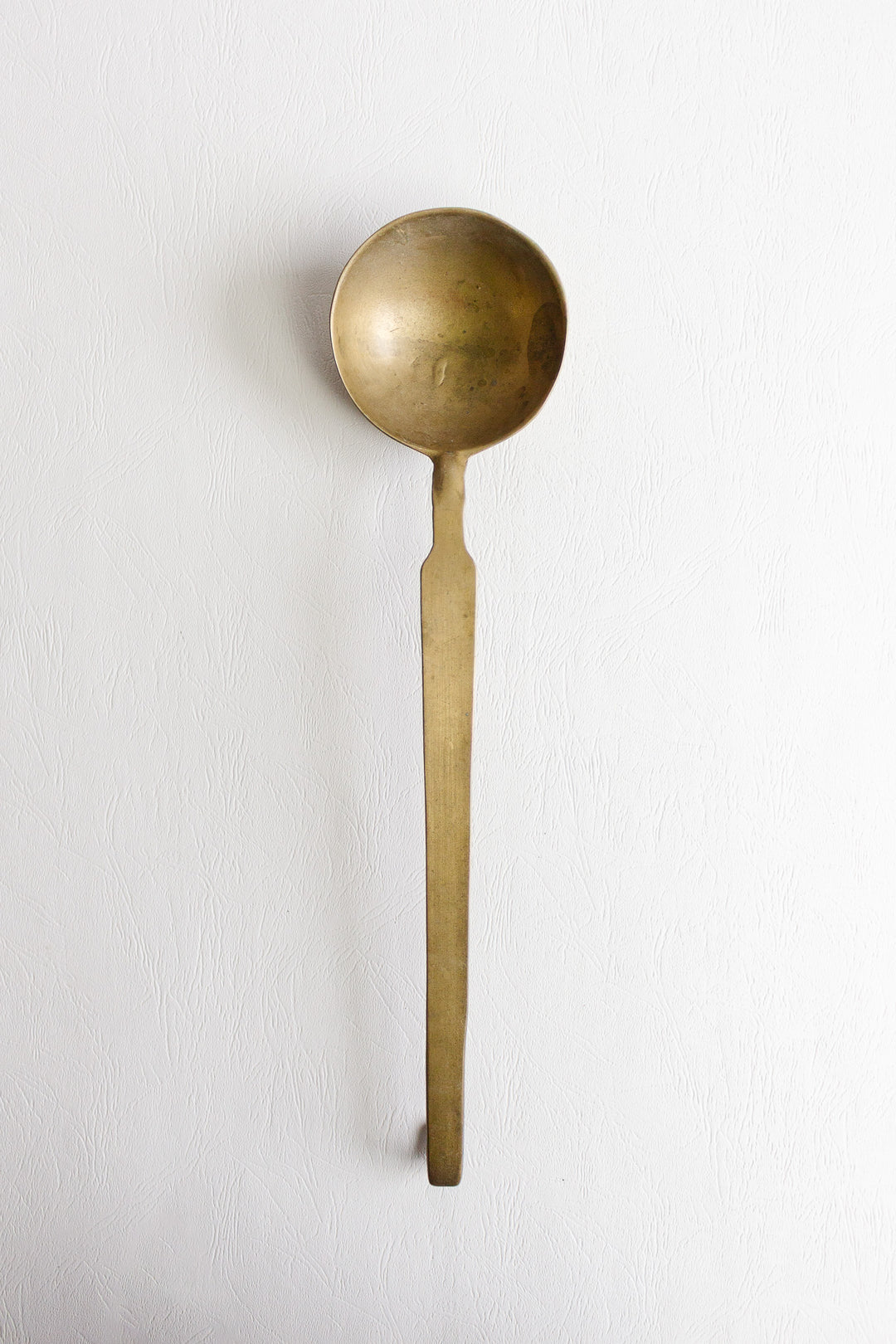 set of 4 vintage french brass utensils