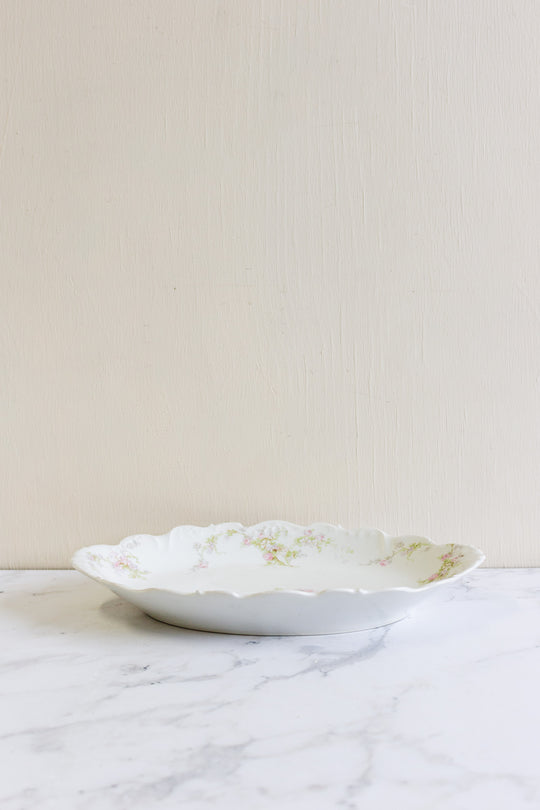 antique french limoges élite  platter