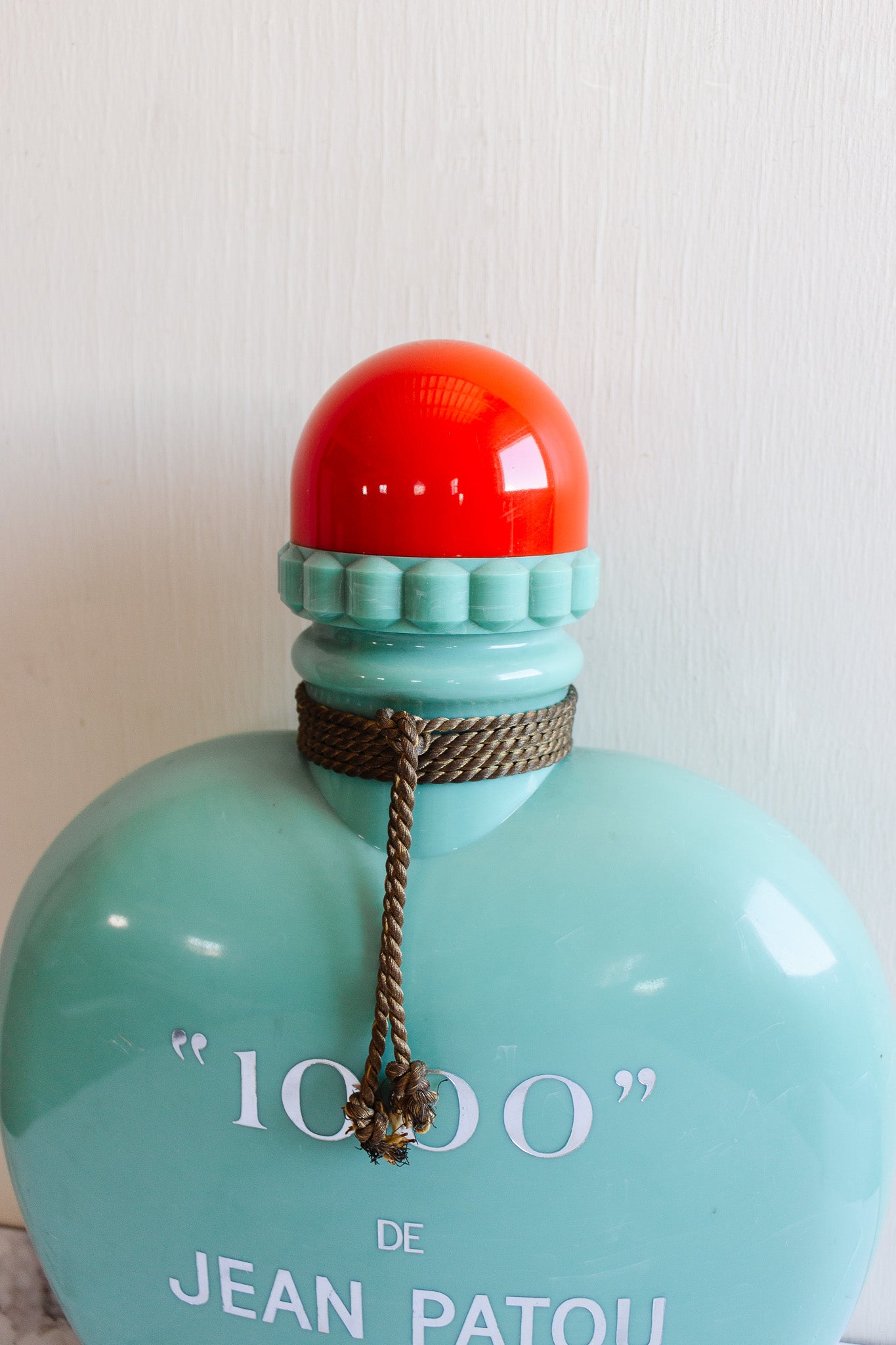 rare extra large 1970s French Jean Patou “1000” parfumerie display