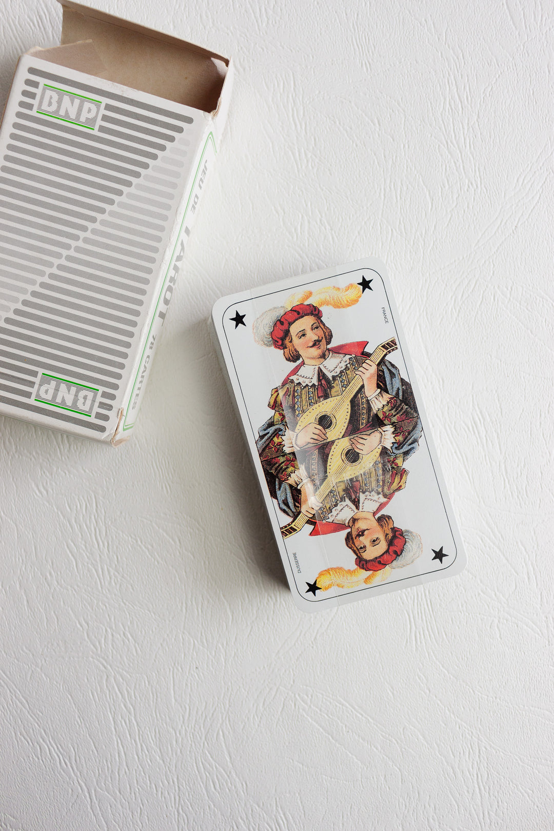 vintage "jeu de tarot" promotional deck of cards
