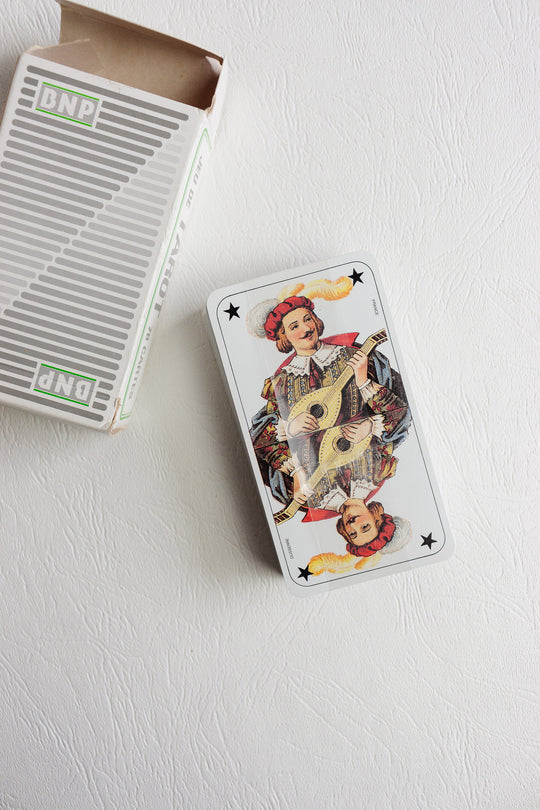 vintage "jeu de tarot" promotional deck of cards