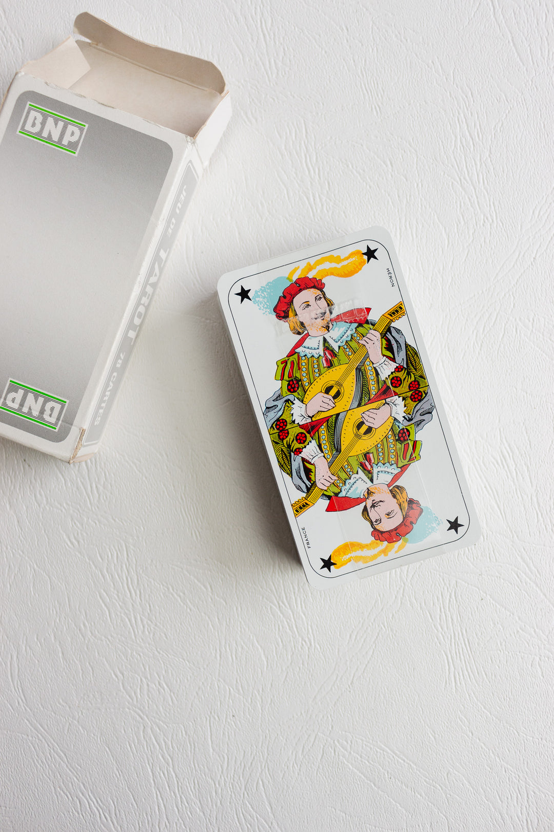 vintage "jeu de tarot" promotional deck of cards