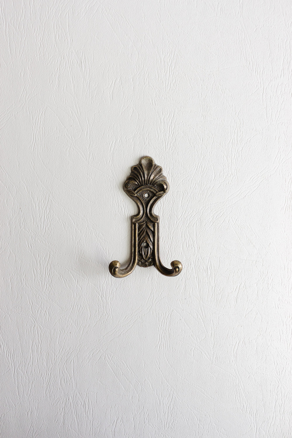 art deco french cast metal wall hooks