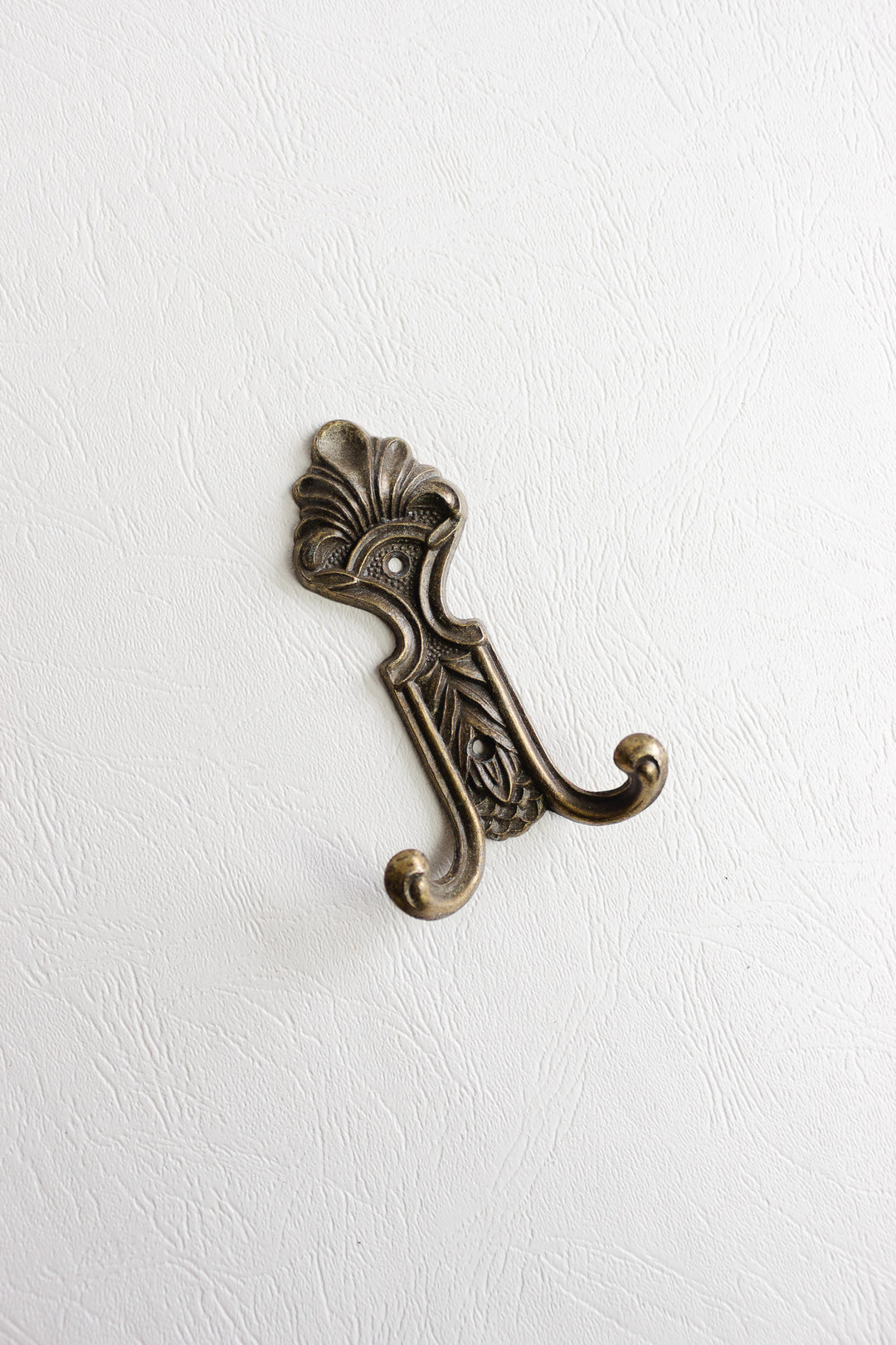 art deco french cast metal wall hooks