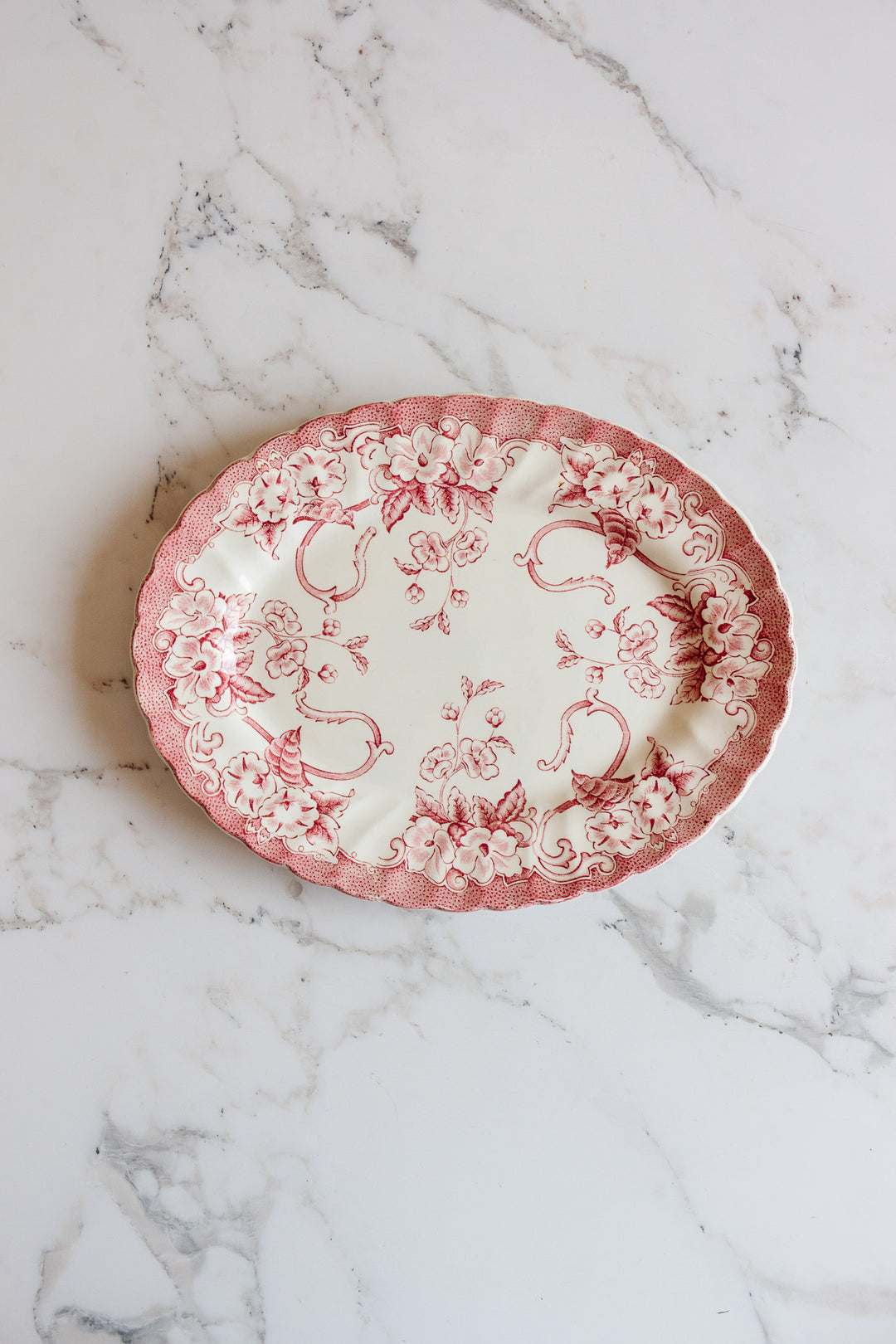 midcentury myott chelsea garden platter