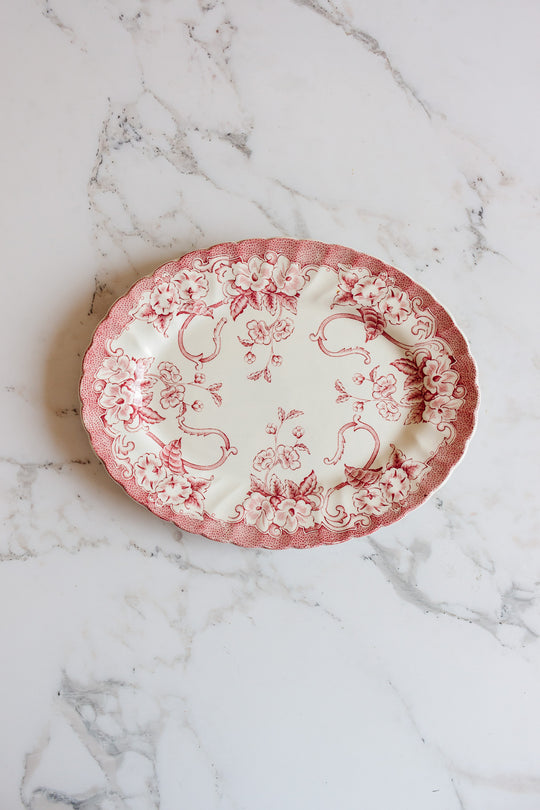 midcentury myott chelsea garden platter