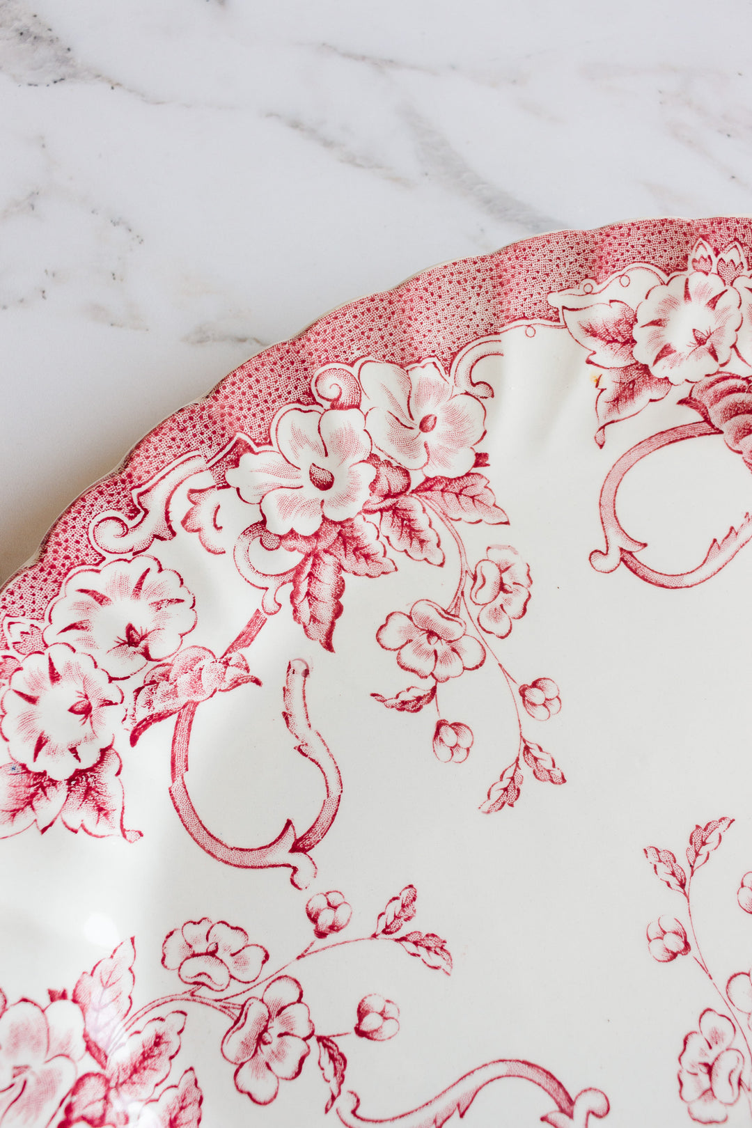 midcentury myott chelsea garden platter