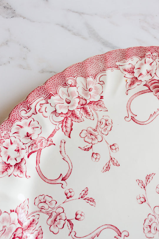 midcentury myott chelsea garden platter