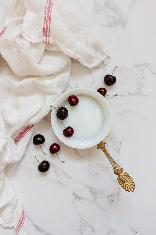 antique french bronze and "bulle de savon" opaline dish