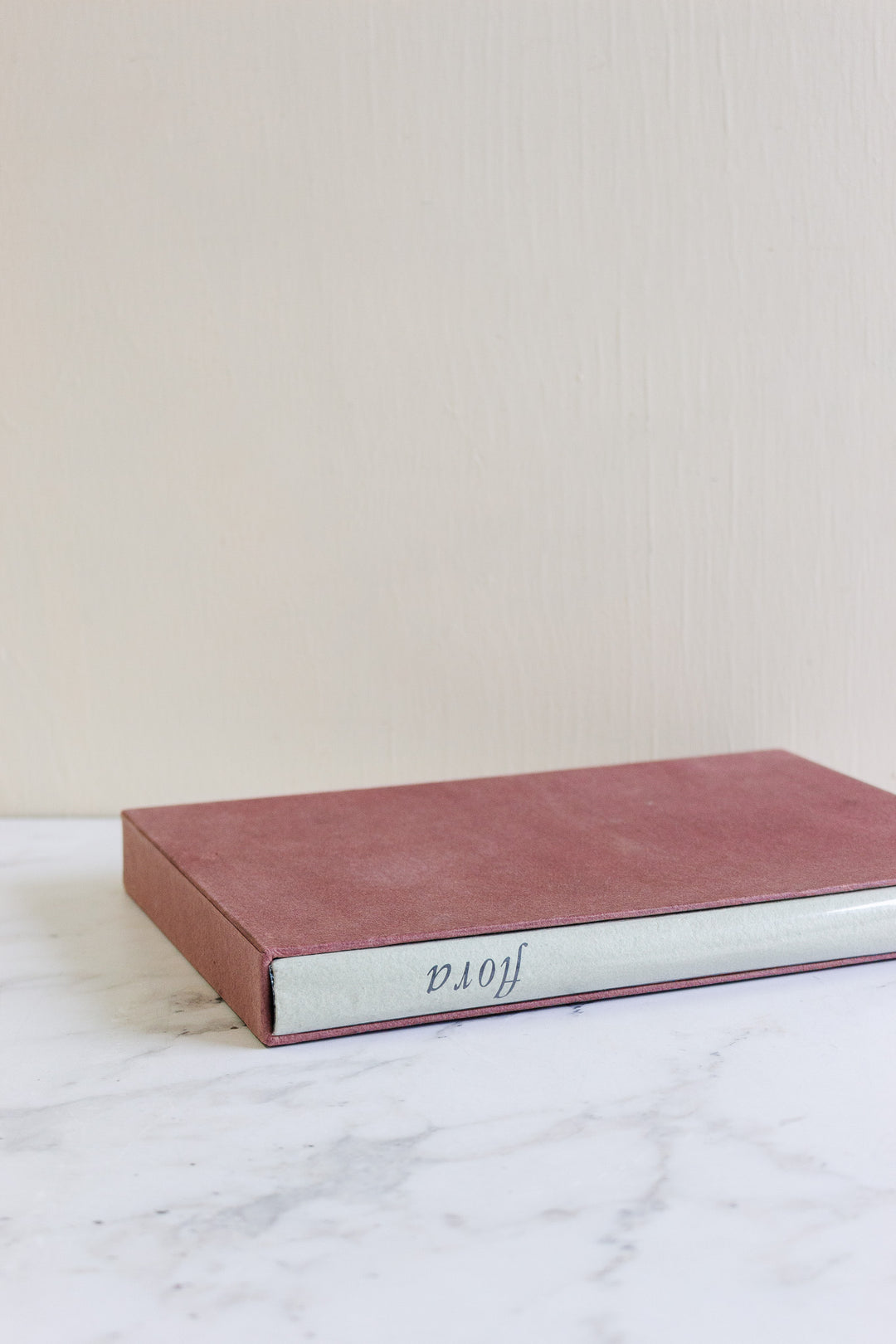 limited edition french "flora" book printed on handmade paper with real flowers