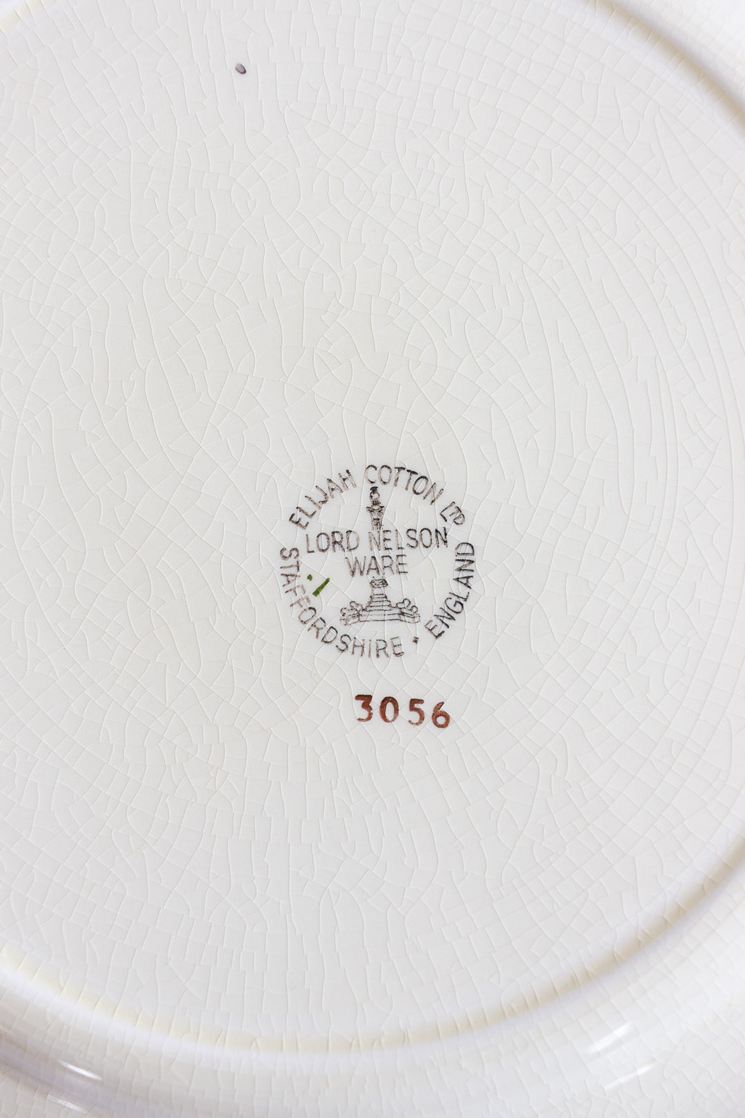 1940s lord nelson ware cake plate