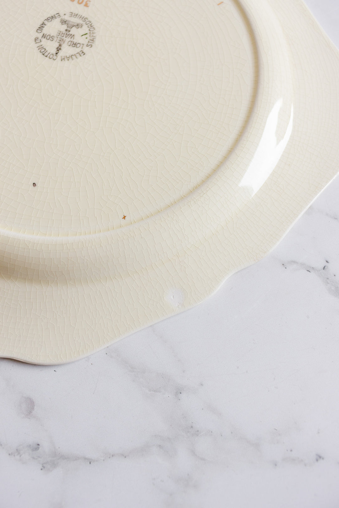 1940s lord nelson ware cake plate