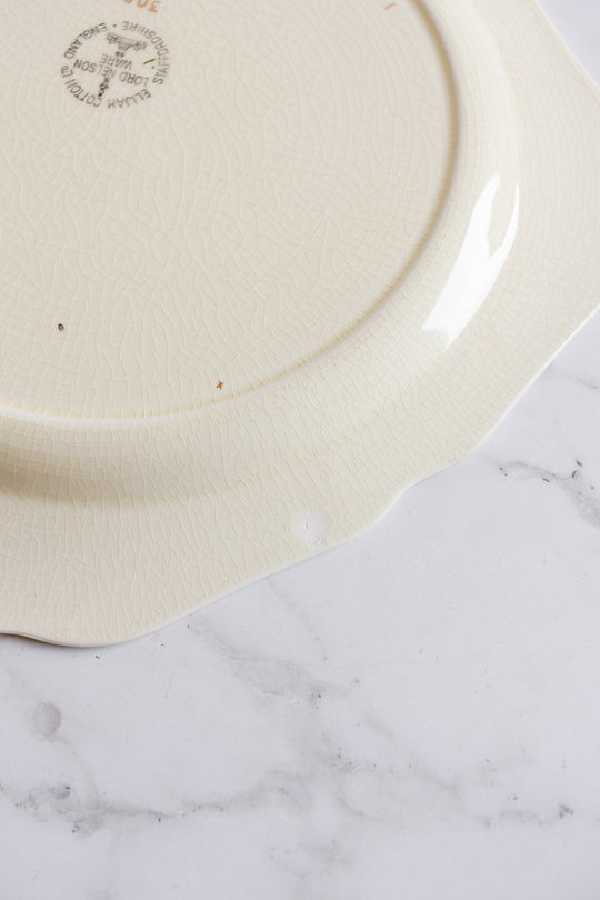 1940s lord nelson ware cake plate