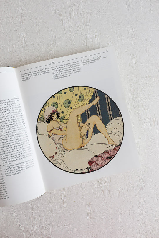 "les cinq sens d'eros" vintage french book